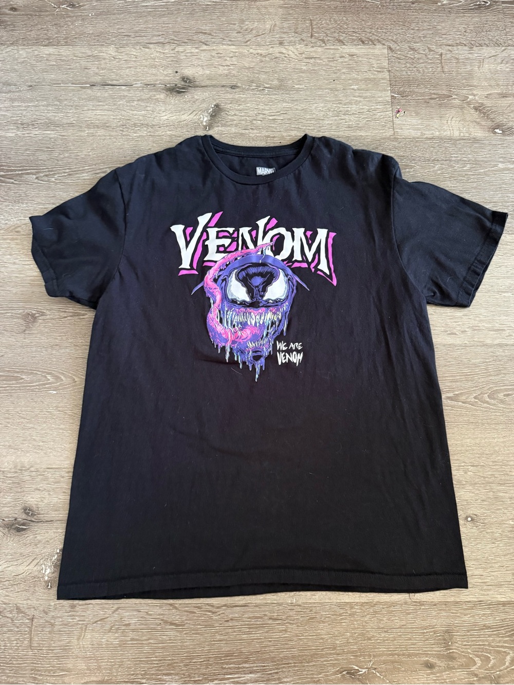 Marvel Venom Official We Are Venom Men's Black T-Shirt Size Large